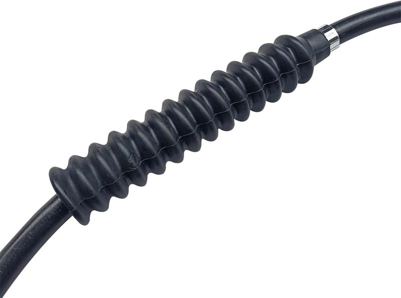 LFCMT 70.8" Clutch Cable Wire Stainless Steel Braided 180cm Long Cable Compatible with Harley Sportster XL 883 1200 1996-2015 - Image 3